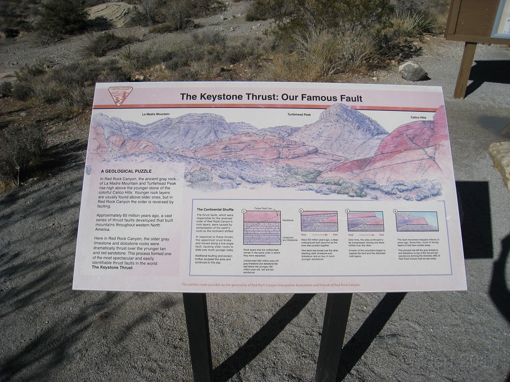 Las Vegas 2010 - Red Rock 0591.JPG - The 2010 Las Vegas Fire - Ice and Sweat Tour. Half Marathon, Red Rock Canyon, Casinos, Valley of Fire.... and buffets!